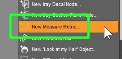 Measure Metrics for DAZ Studioの事前準備。