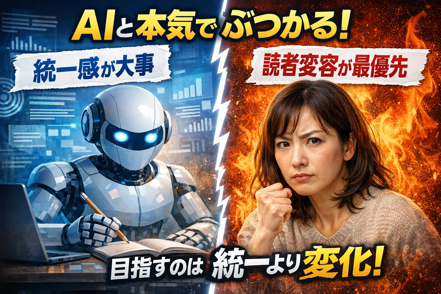 AIと本気でぶつかる